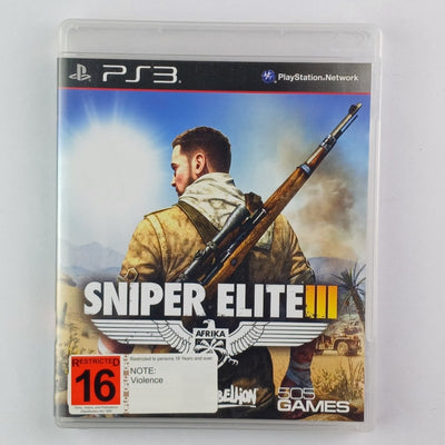 Cash for Games Sniper Elite III (PS3) PS1 PS2 PS3 PS4 NZ AU