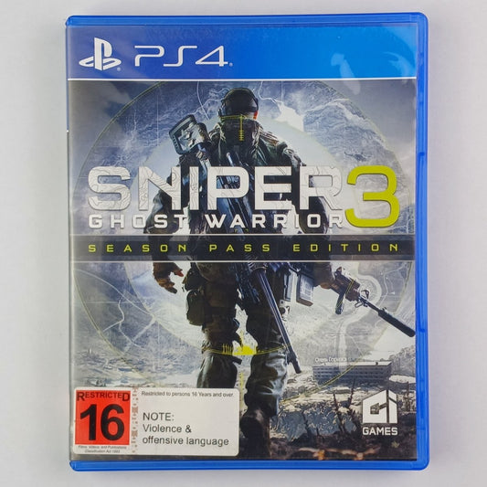 Cash for Games Sniper: Ghost Warrior 3 (PS4) PS1 PS2 PS3 PS4 NZ AU