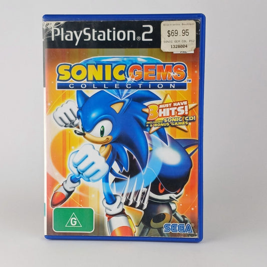 Cash for Games Sonic Gems Collection - PAL (PS2) PS1 PS2 PS3 PS4 NZ AU