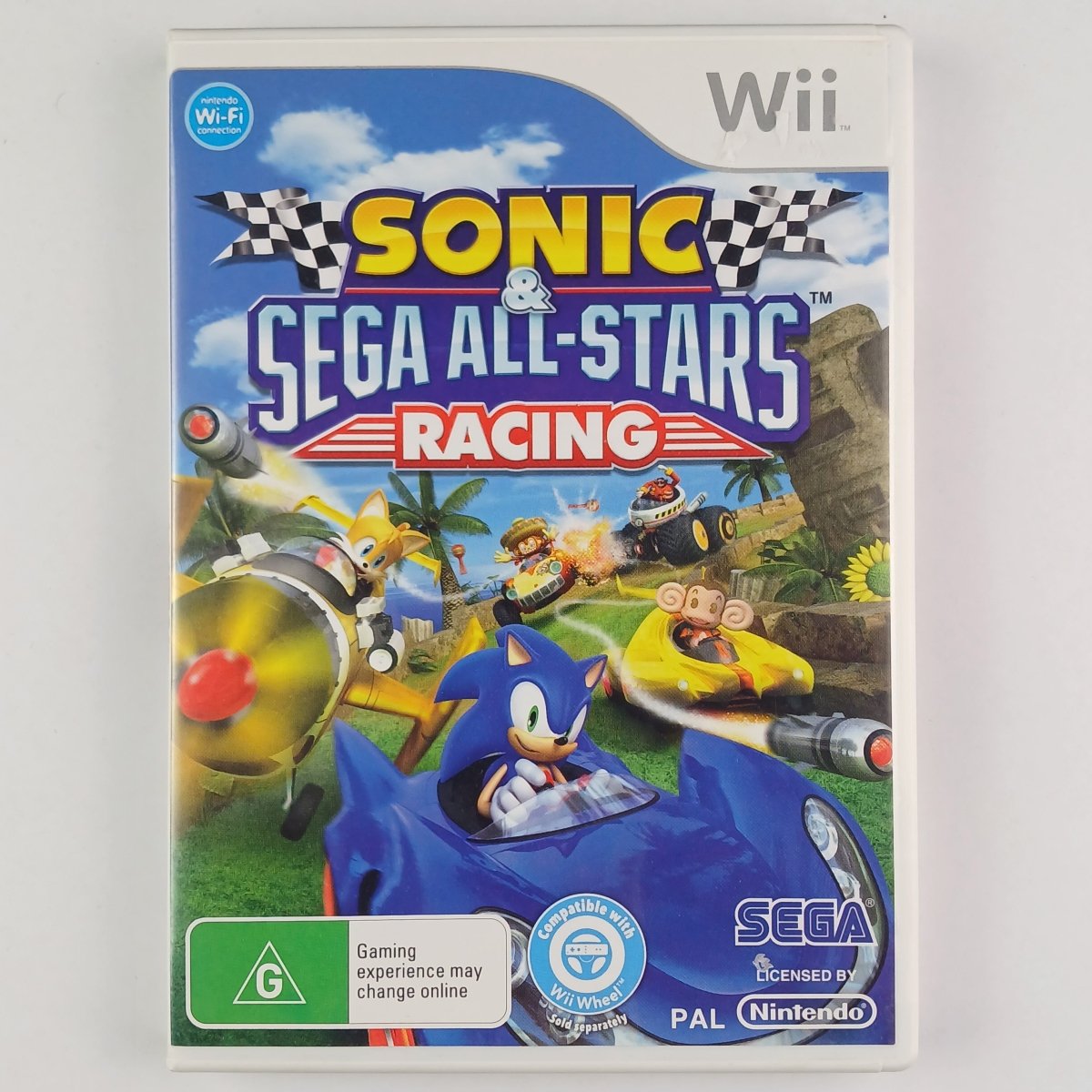 Cash for Games Sonic & Sega All - Stars Racing (Wii) PS1 PS2 PS3 PS4 NZ AU