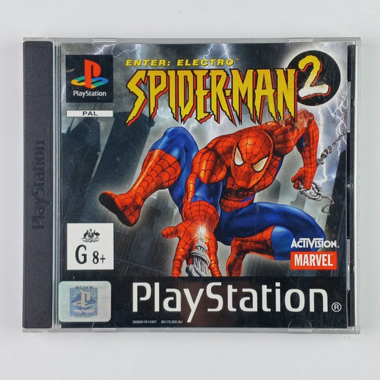 Cash for Games Spider - Man 2 Enter: Electro (PS1) PS1 PS2 PS3 PS4 NZ AU