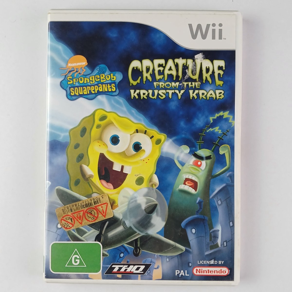 Cash for Games SpongeBob SquarePants: Creature from the Krusty Krab (Wii) PS1 PS2 PS3 PS4 NZ AU