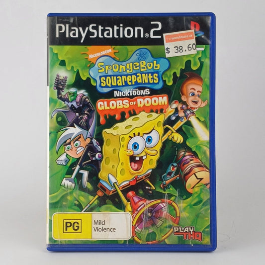 Cash for Games SpongeBob SquarePants featuring Nicktoons: Globs of Doom (PS2) PS1 PS2 PS3 PS4 NZ AU