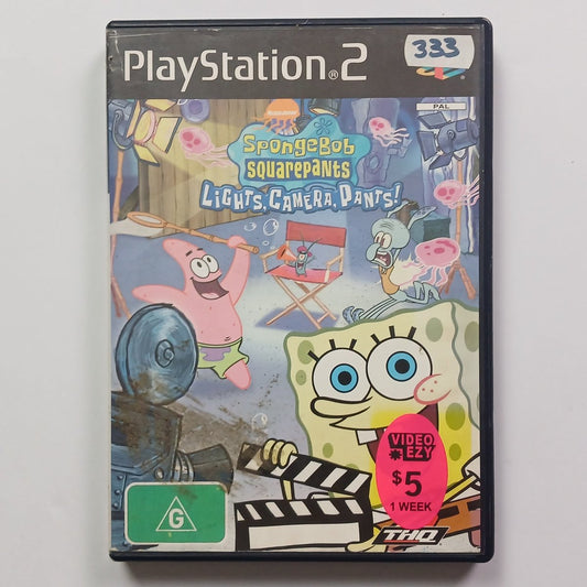 Cash for Games SpongeBob SquarePants: Lights, Camera, PANTS! (PS2) PS1 PS2 PS3 PS4 NZ AU