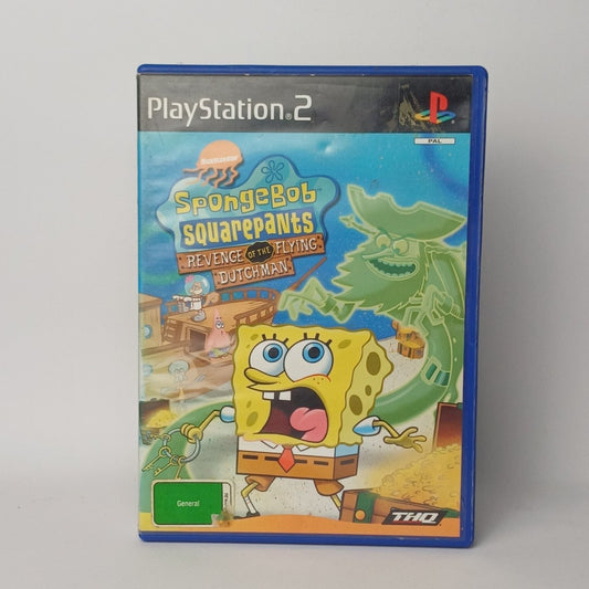 Cash for Games SpongeBob SquarePants: Revenge of the Flying Dutchman - PAL (PS2) PS1 PS2 PS3 PS4 NZ AU