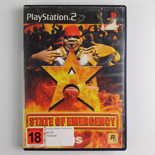 Cash for Games State Of Emergency (PS2) PS1 PS2 PS3 PS4 NZ AU