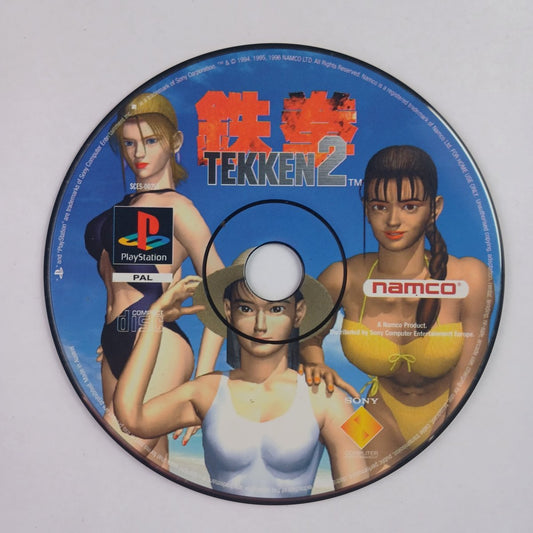 Cash for Games Tekken 2 - Disc Only (PS1) PS1 PS2 PS3 PS4 NZ AU