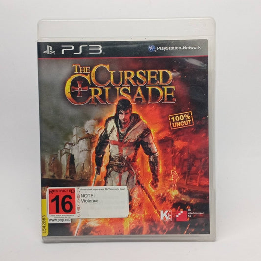 Cash for Games The Cursed Crusade (PS3) PS1 PS2 PS3 PS4 NZ AU