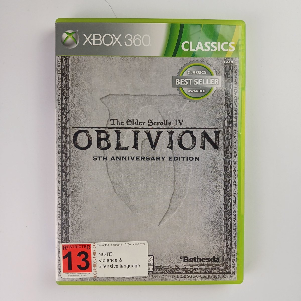 Cash for Games The Elder Scrolls IV: Oblivion 5th Anniversary Edition (Xbox 360) PS1 PS2 PS3 PS4 NZ AU