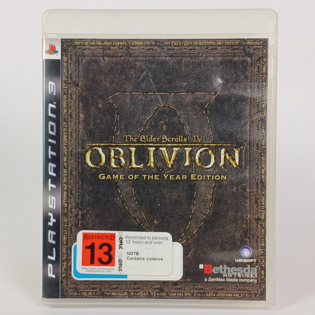 Cash for Games The Elder Scrolls IV Oblivion Game of the Year Edition (PS3) PS1 PS2 PS3 PS4 NZ AU