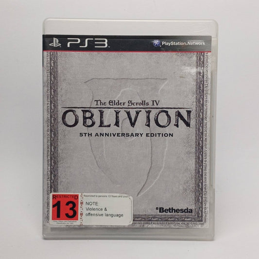 Cash for Games The Elder Scrolls IV: Oblivion (PS3) PS1 PS2 PS3 PS4 NZ AU