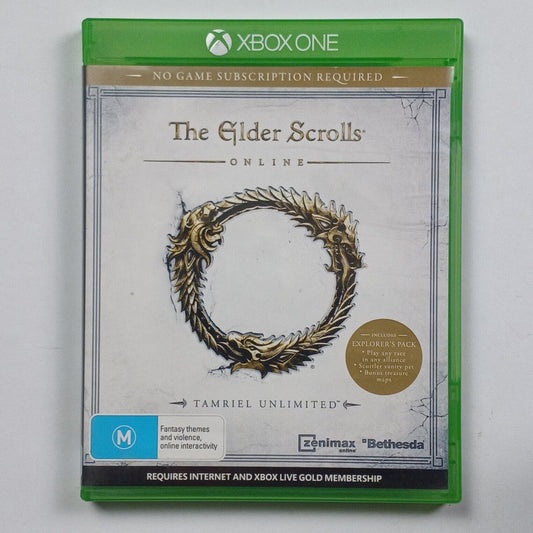 Cash for Games The Elder Scrolls Online: Tamriel Unlimited (Xbox One) PS1 PS2 PS3 PS4 NZ AU