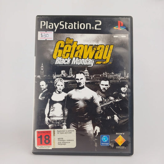 Cash for Games The Getaway: Black Monday - PAL (PS2) PS1 PS2 PS3 PS4 NZ AU