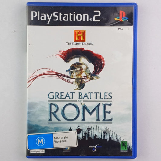 Cash for Games The History Channel Great Battles of Rome (PS2) PS1 PS2 PS3 PS4 NZ AU