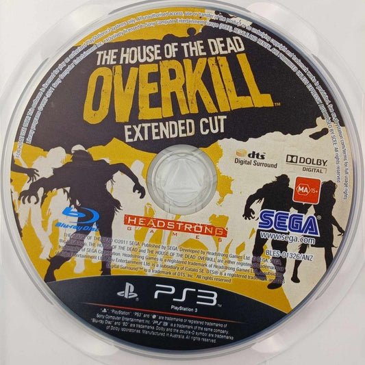 Cash for Games The House of the Dead: Overkill - Extended Cut (PS3) PS1 PS2 PS3 PS4 NZ AU