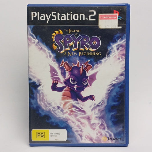 Cash for Games The Legend of Spyro: A New Beginning (PS2) PS1 PS2 PS3 PS4 NZ AU