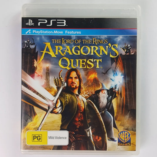 Cash for Games The Lord Of The Rings Aragorn's Quest (PS3) PS1 PS2 PS3 PS4 NZ AU