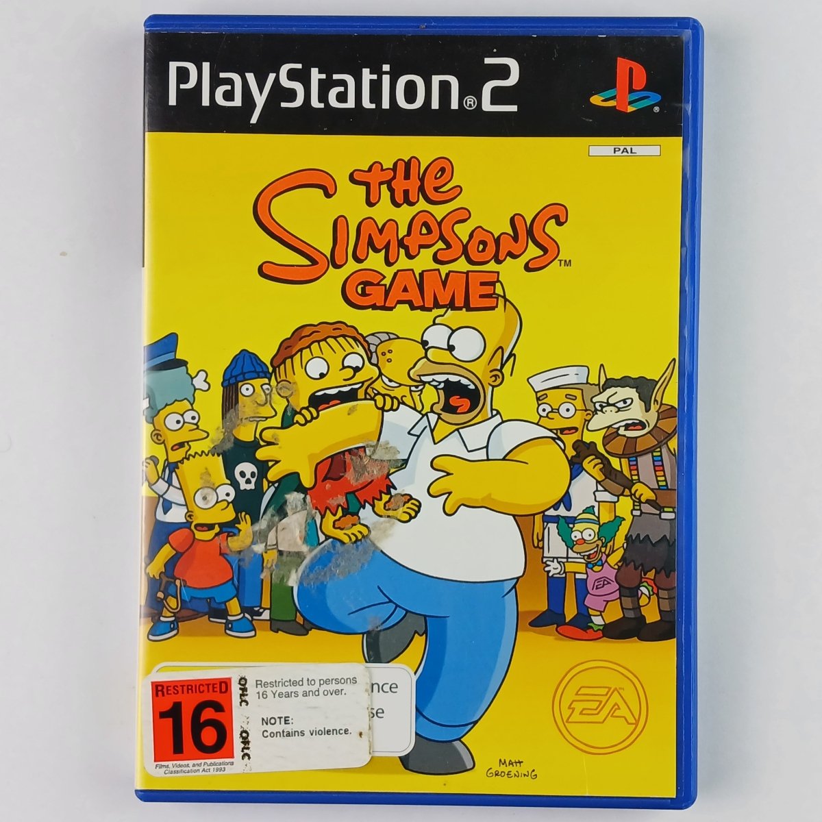 Cash for Games The Simpsons Game (PS2) PS1 PS2 PS3 PS4 NZ AU