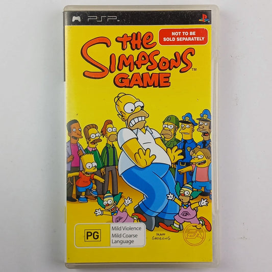 Cash for Games The Simpsons Game (PSP) PS1 PS2 PS3 PS4 NZ AU