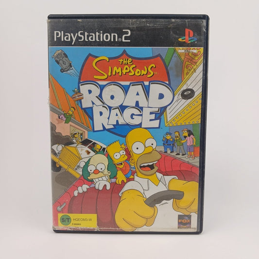 Cash for Games The Simpsons Road Rage - PAL (PS2) PS1 PS2 PS3 PS4 NZ AU