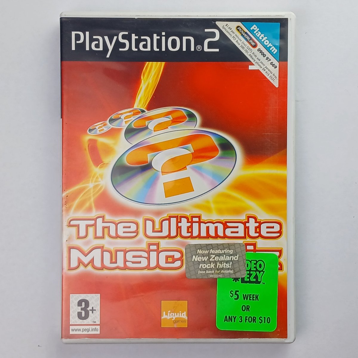 Cash for Games The Ultimate Music Quiz (PS2) PS1 PS2 PS3 PS4 NZ AU