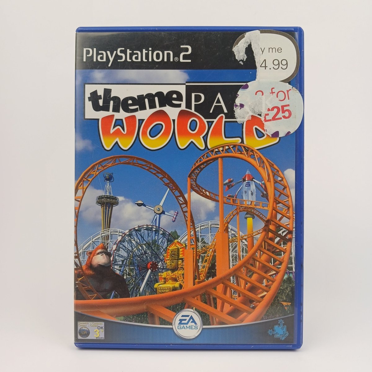 Cash for Games Theme Park World (PS2) PS1 PS2 PS3 PS4 NZ AU