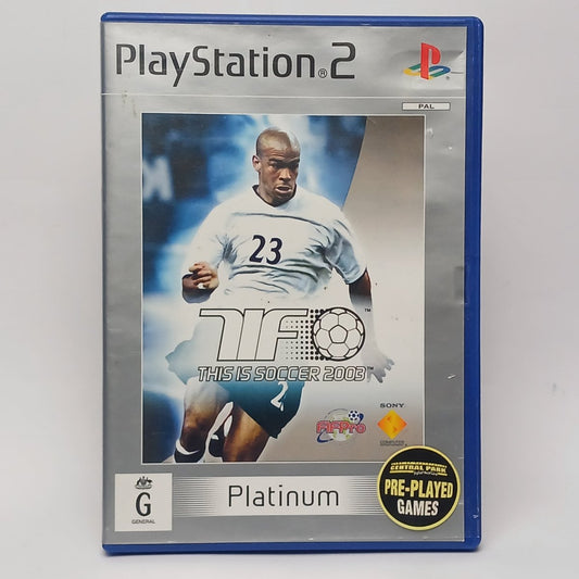 Cash for Games This Is Soccer 2003 (PS2) PS1 PS2 PS3 PS4 NZ AU