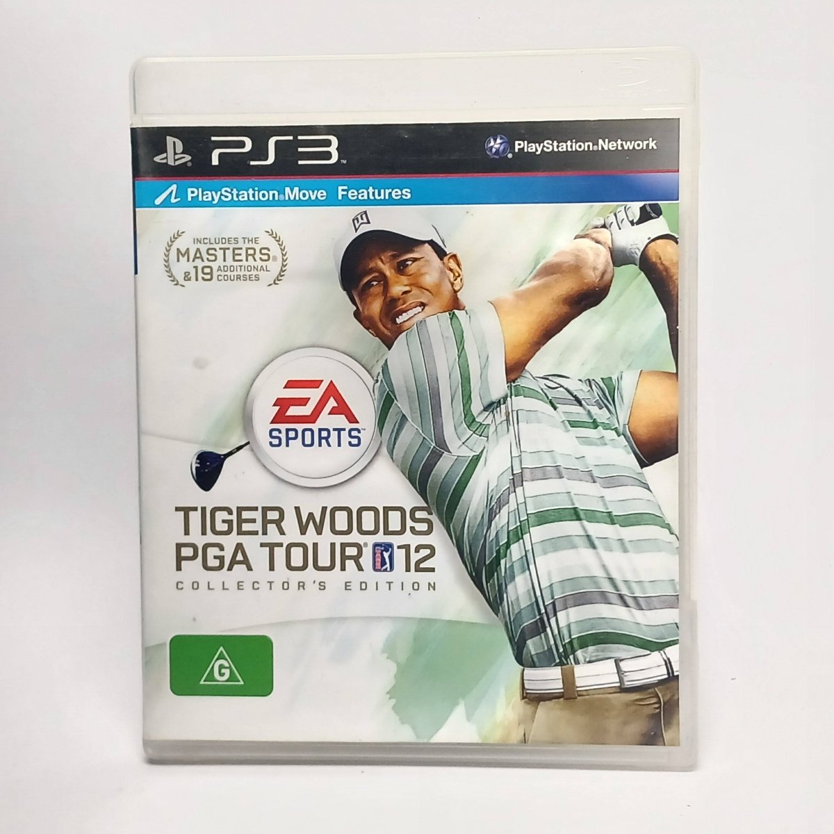 Cash for Games Tiger Woods PGA TOUR 12 (PS3) PS1 PS2 PS3 PS4 NZ AU