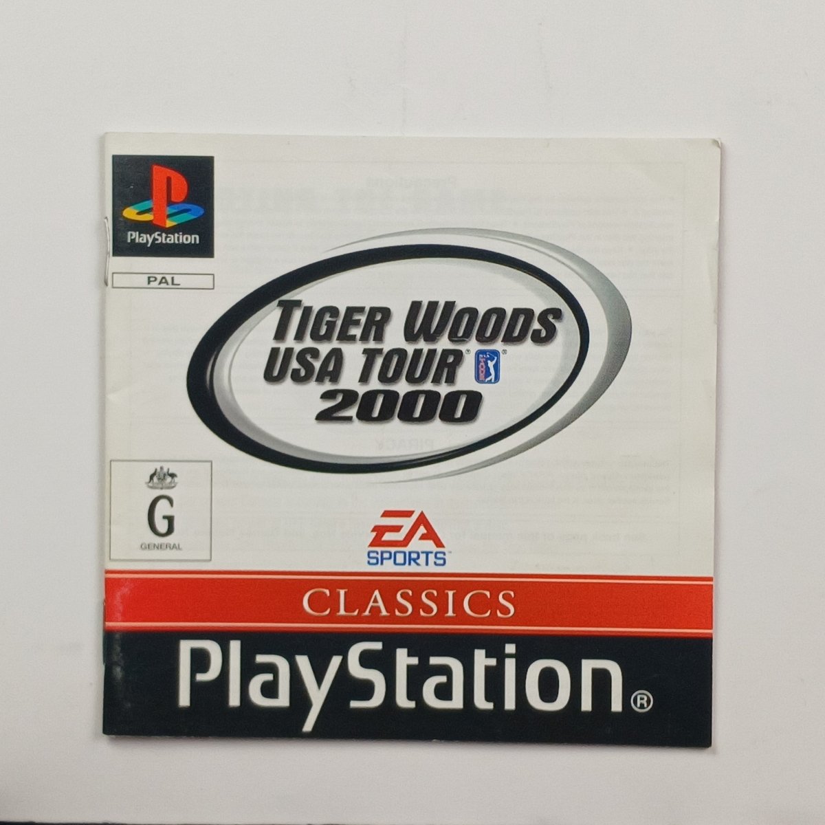 Cash for Games Tiger Woods USA Tour 2000 - PAL (PS1) PS1 PS2 PS3 PS4 NZ AU