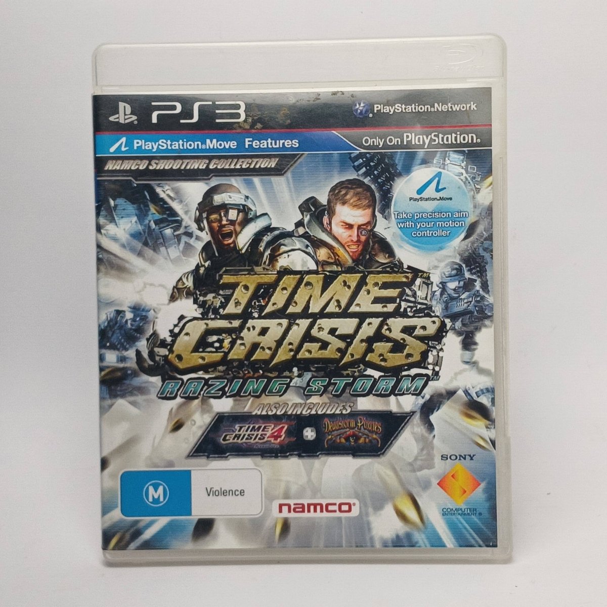 Cash for Games Time Crisis: Razing Storm (PS3) PS1 PS2 PS3 PS4 NZ AU