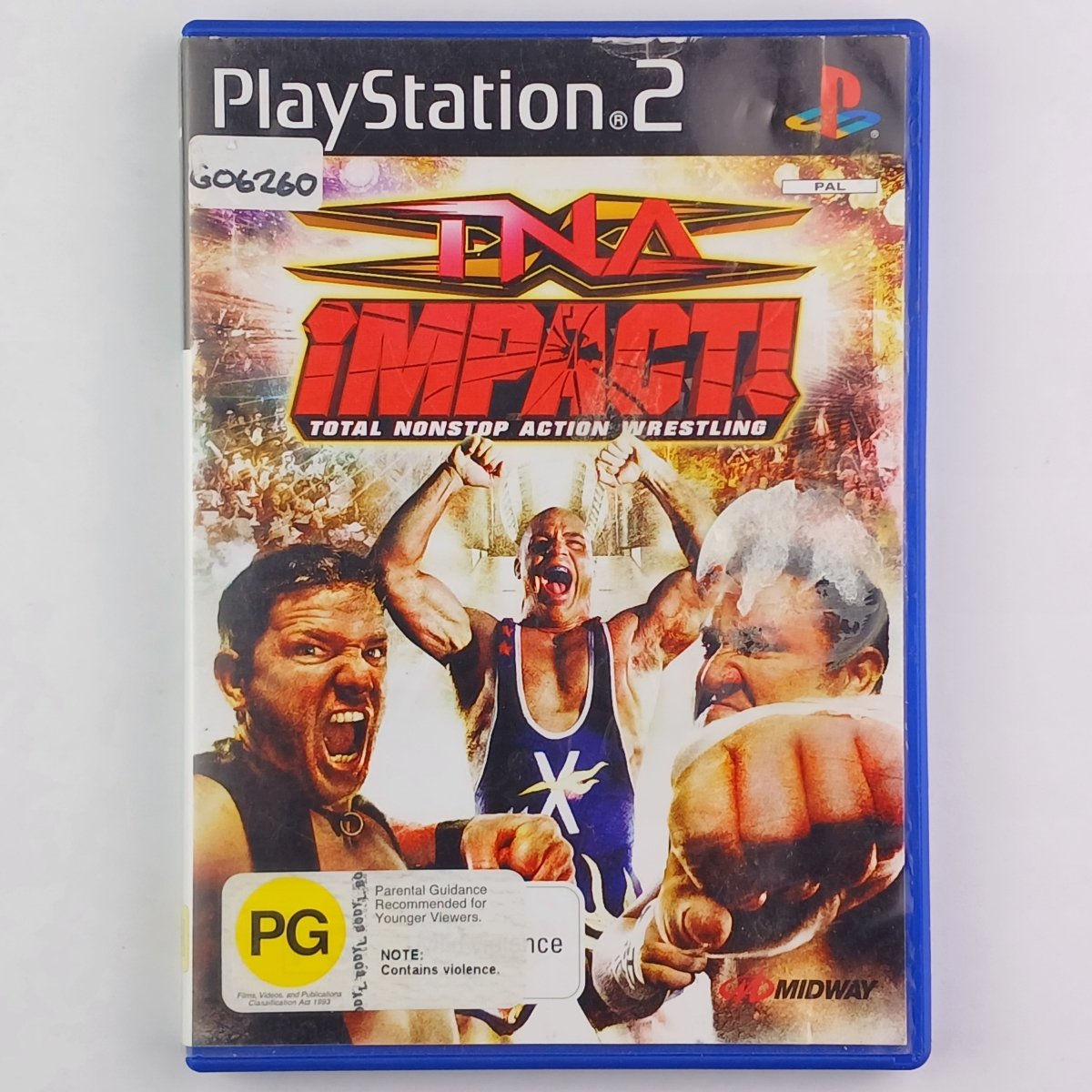 Cash for Games TNA IMPACT! Total Nonstop Action Wrestling (PS2) PS1 PS2 PS3 PS4 NZ AU