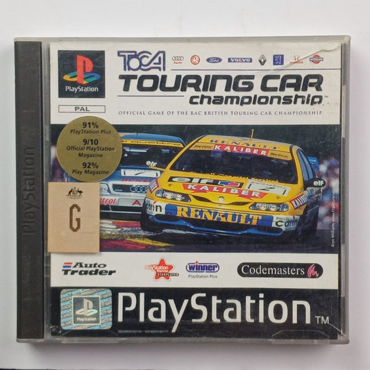 Cash for Games Toca Touring Cars Championship - PAL (PS1) PS1 PS2 PS3 PS4 NZ AU