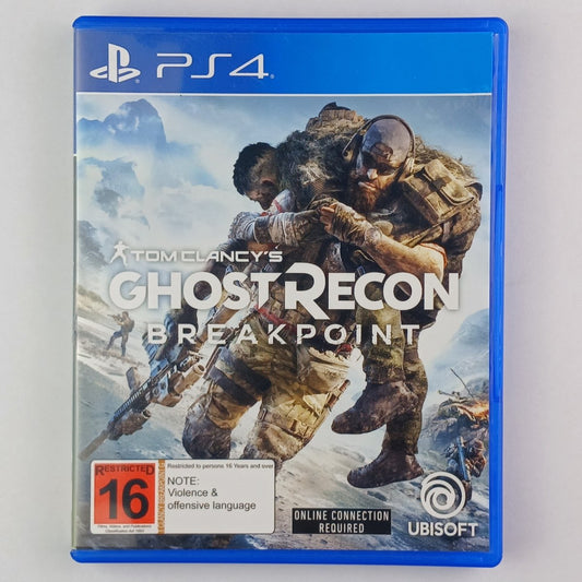 Cash for Games Tom Clancy's Ghost Recon Break Point (PS4) PS1 PS2 PS3 PS4 NZ AU