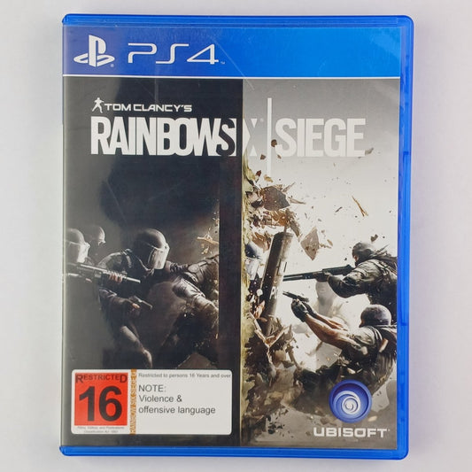 Cash for Games Tom Clancy's Rainbow Six Siege (PS4) PS1 PS2 PS3 PS4 NZ AU