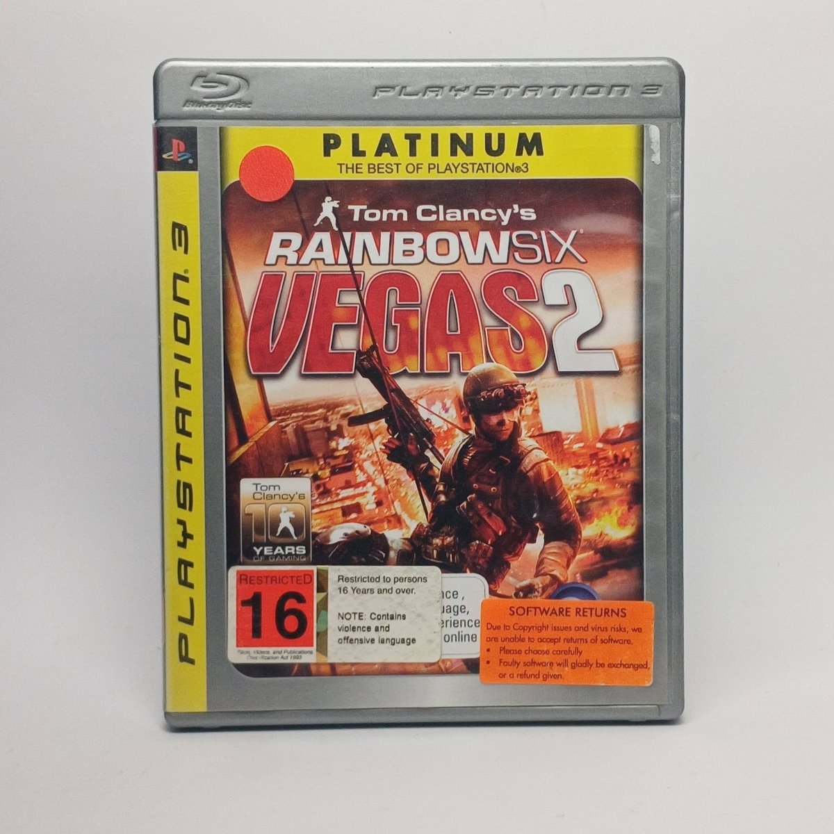 Cash for Games Tom Clancy's Rainbow Six Vegas 2 (PS3) PS1 PS2 PS3 PS4 NZ AU