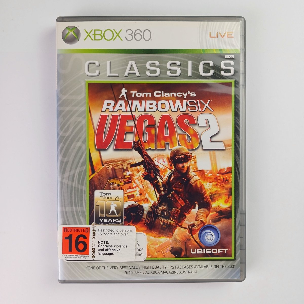 Cash for Games Tom Clancy's Rainbow Six Vegas 2 (Xbox 360) PS1 PS2 PS3 PS4 NZ AU