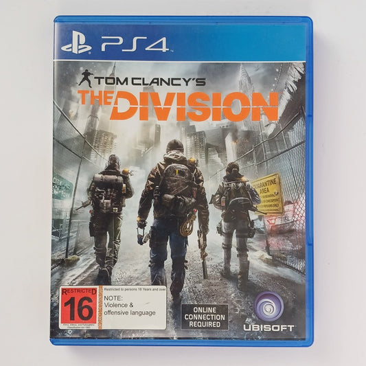 Cash for Games Tom Clancy's The Division (PS4) PS1 PS2 PS3 PS4 NZ AU