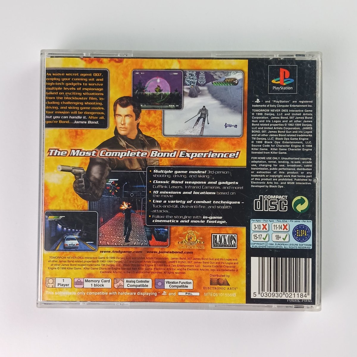 Cash for Games Tomorrow Never Dies (PS1) PS1 PS2 PS3 PS4 NZ AU