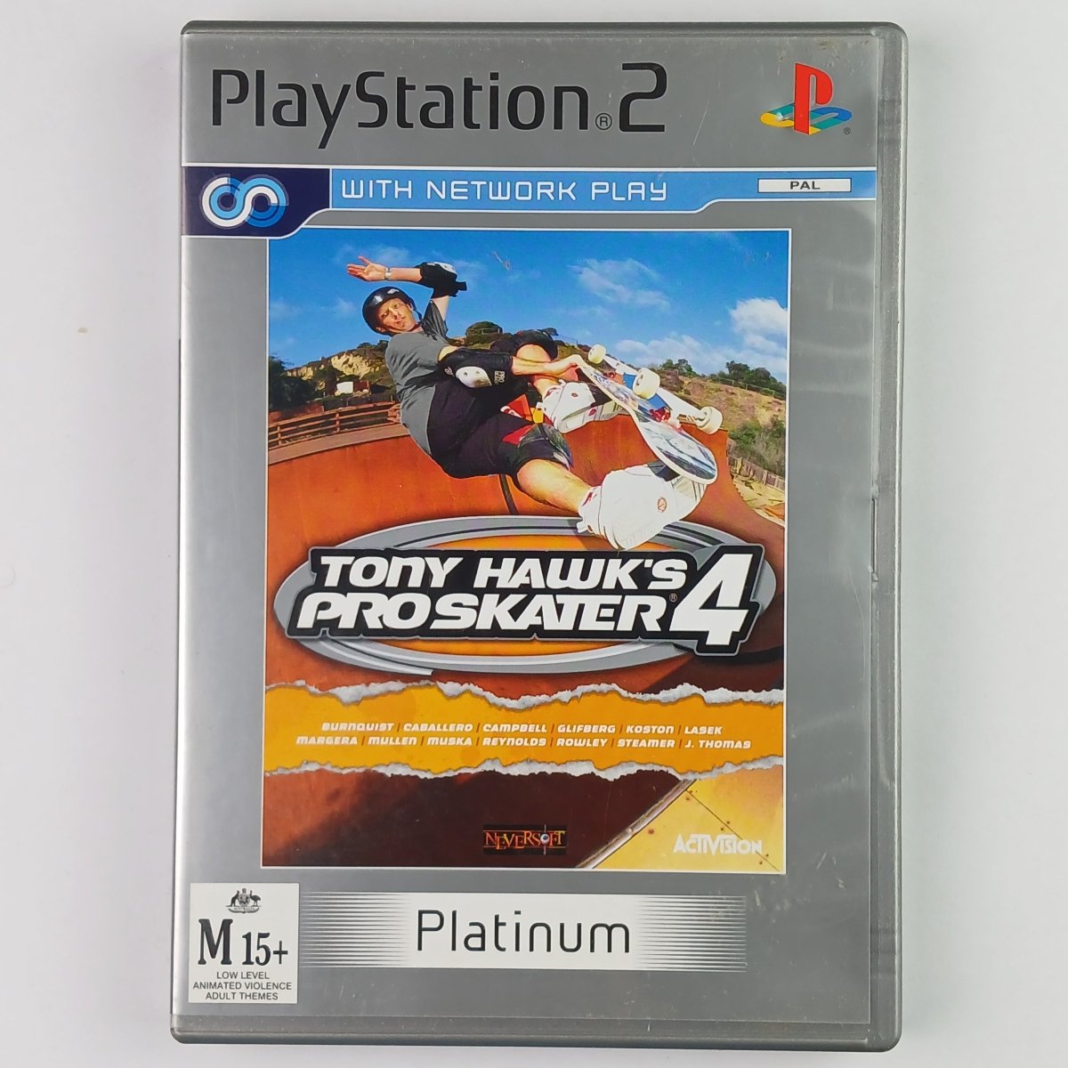 Cash for Games Tony Hawk's Pro Skater 4 (PS2) PS1 PS2 PS3 PS4 NZ AU