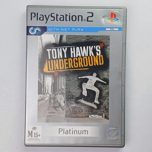 Cash for Games Tony Hawk's Underground (PS2) PS1 PS2 PS3 PS4 NZ AU