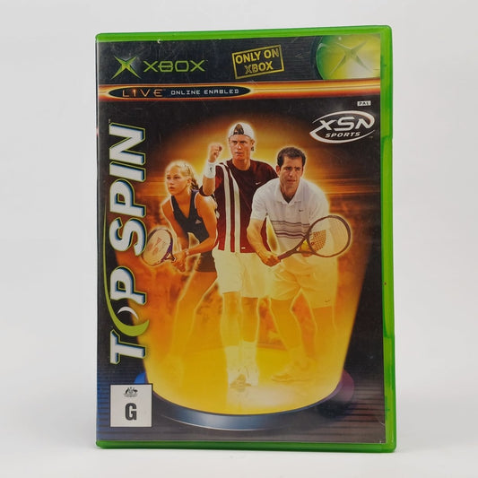 Cash for Games Top Spin (Xbox) PS1 PS2 PS3 PS4 NZ AU