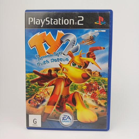 Cash for Games TY the Tasmanian Tiger 2: Bush Rescue - PAL (PS2) PS1 PS2 PS3 PS4 NZ AU