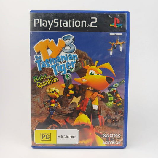 Cash for Games Ty the Tasmanian Tiger 3: Night of the Quinkan (PS2) PS1 PS2 PS3 PS4 NZ AU