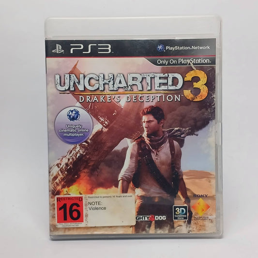 Cash for Games Uncharted 3: Drake's Deception (PS3) PS1 PS2 PS3 PS4 NZ AU