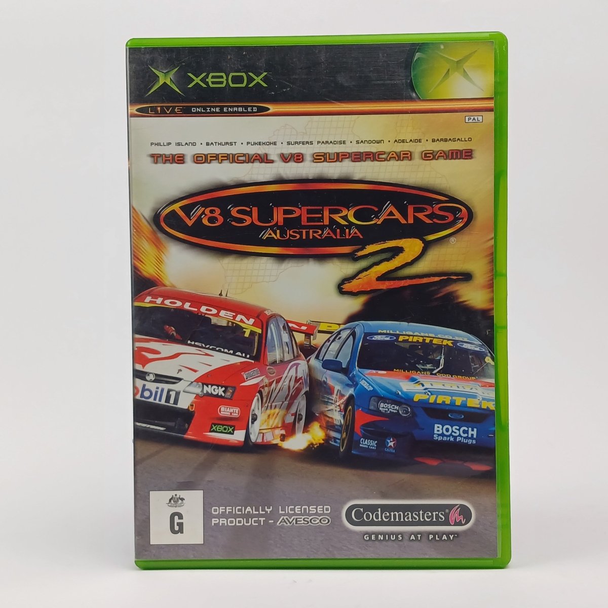 Cash for Games V8 Supercars Australia 2 (Xbox) PS1 PS2 PS3 PS4 NZ AU