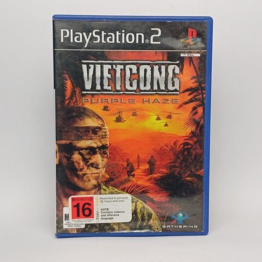 Cash for Games Vietcong: Purple Haze - PAL (PS2) PS1 PS2 PS3 PS4 NZ AU