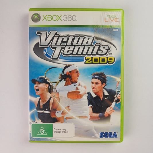 Cash for Games Virtua Tennis 2009 (Xbox 360) PS1 PS2 PS3 PS4 NZ AU