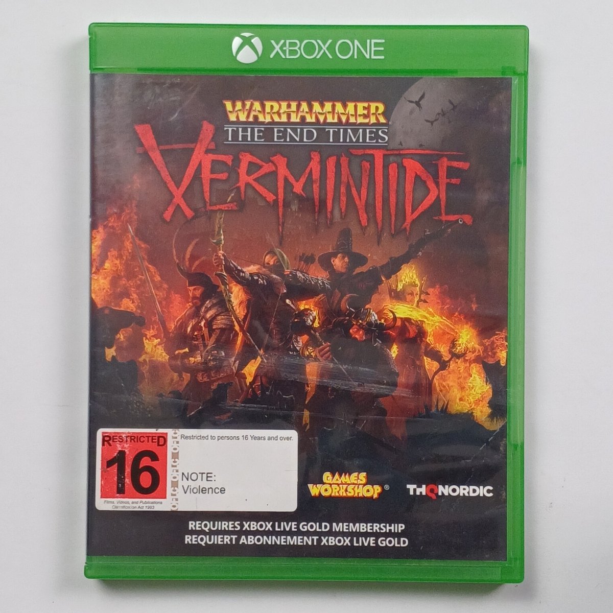 Cash for Games Warhammer: End Times - Vermintide (Xbox One) PS1 PS2 PS3 PS4 NZ AU