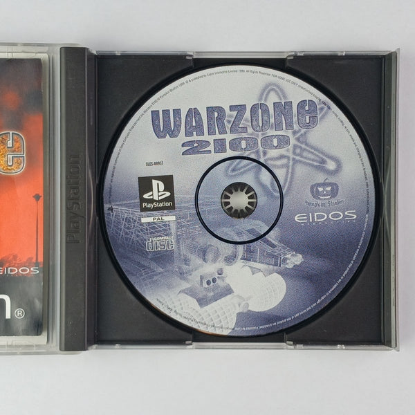 Jeu Warzone 2100 PlayStation 1 PS1 - Version PAL Française Complète Avec Boîtier Et Notice
