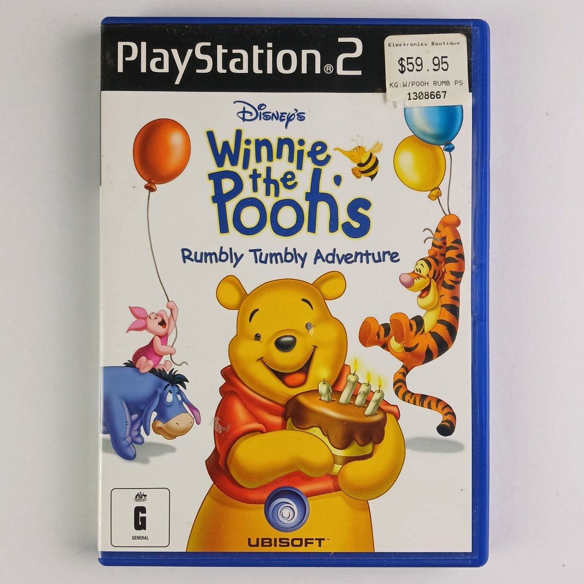 Cash for Games Winnie the Pooh's Rumbly Tumbly Adventure (PS2) PS1 PS2 PS3 PS4 NZ AU